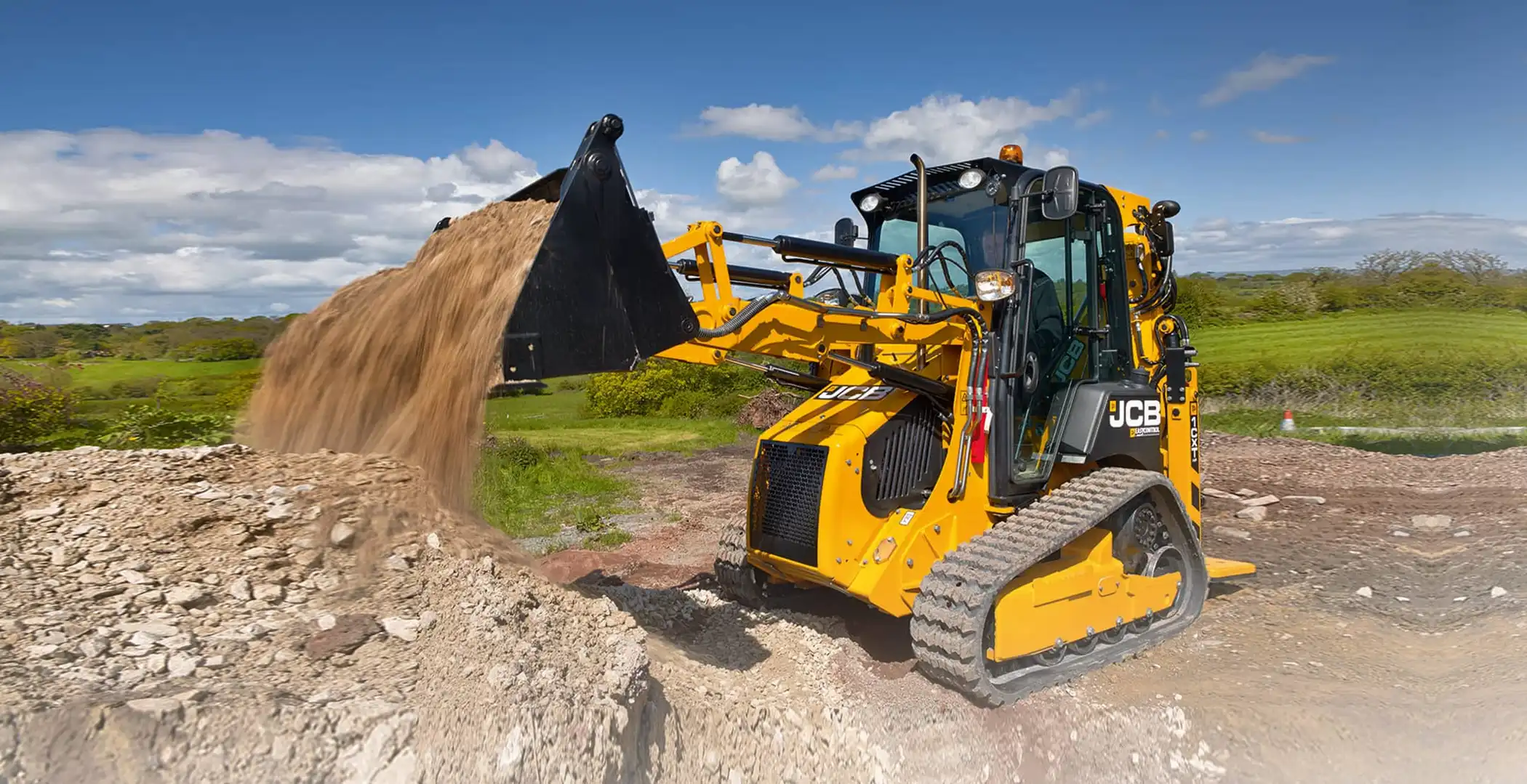 JCB 1CX, Es la Retro más pequeña de la marca JCB. Productividad y Versatilidad únicos.