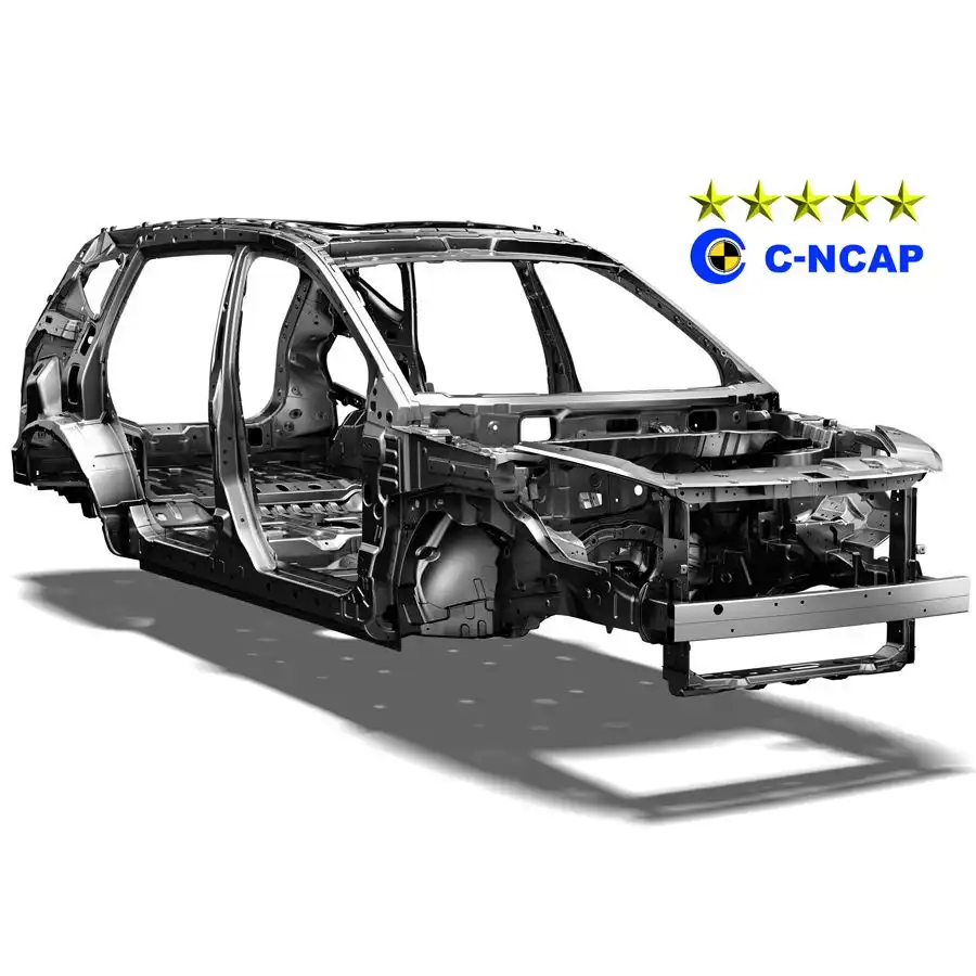 El DFSK 560 SUV para 7 pasajeros posee una Carrocería deformable con 5 estrellas C-NCAP