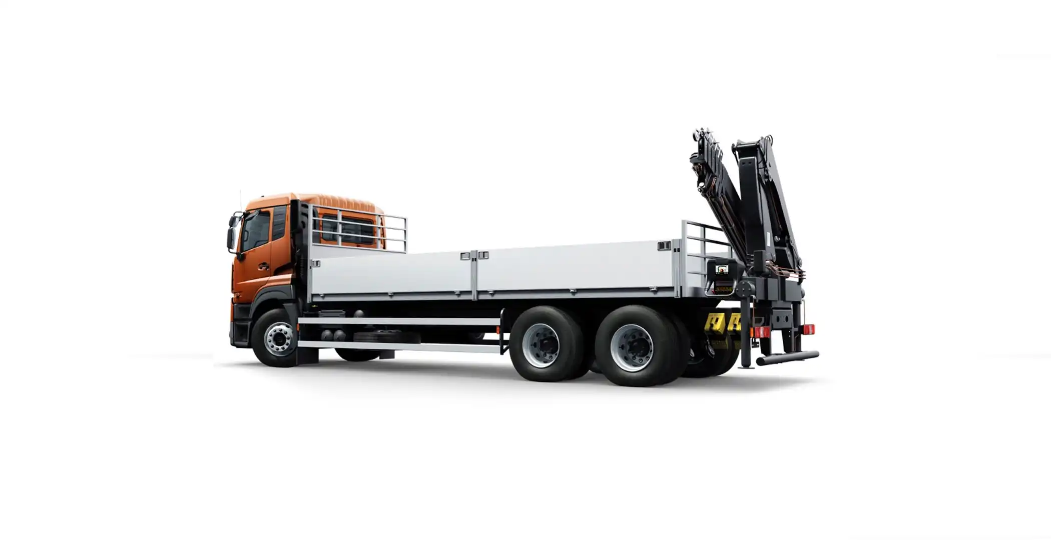 El camión 19 toneladas UD Trucks CWE420 posee un freno de motor a las válvulas y amplia cabina de 2.5 metros de ancho con litera