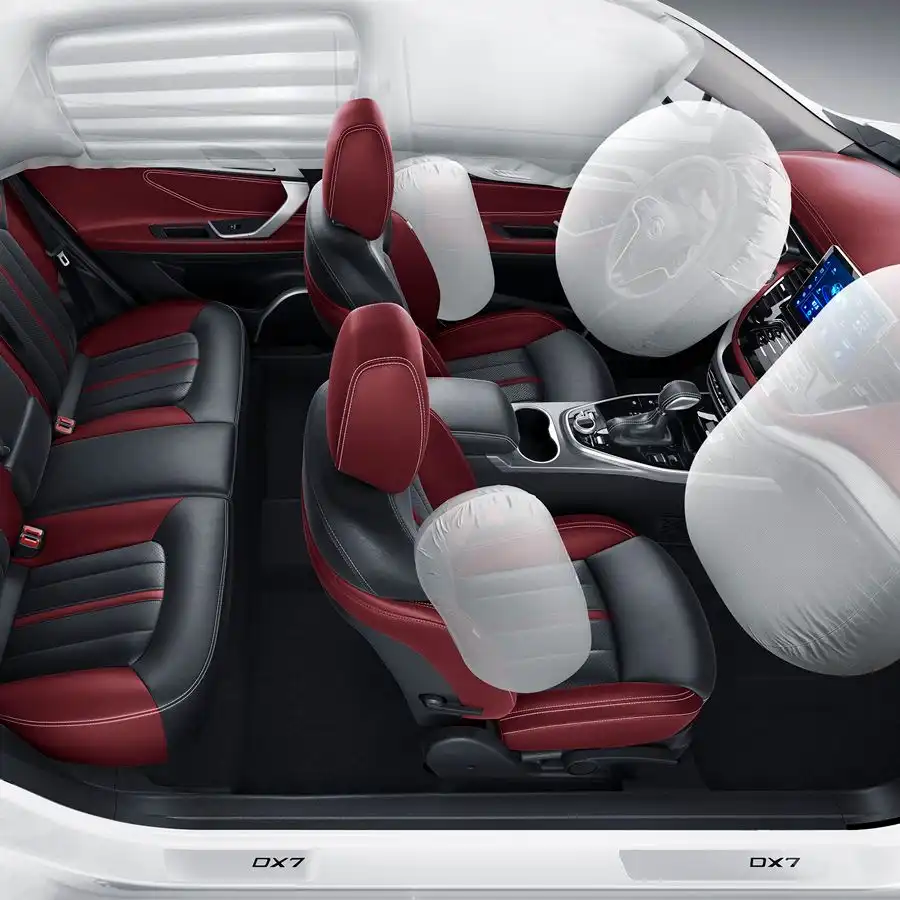 Soueast DX7 Prime, Airbags Frontales y Laterales