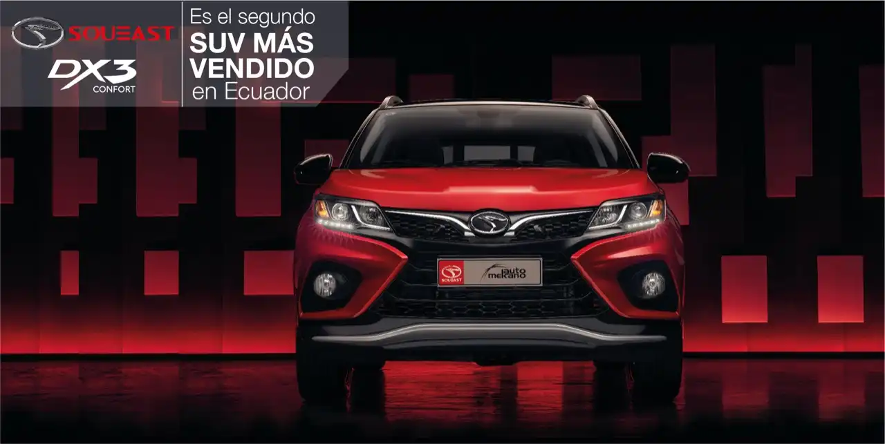DX3 el segundo SUV más vendido del Ecuador